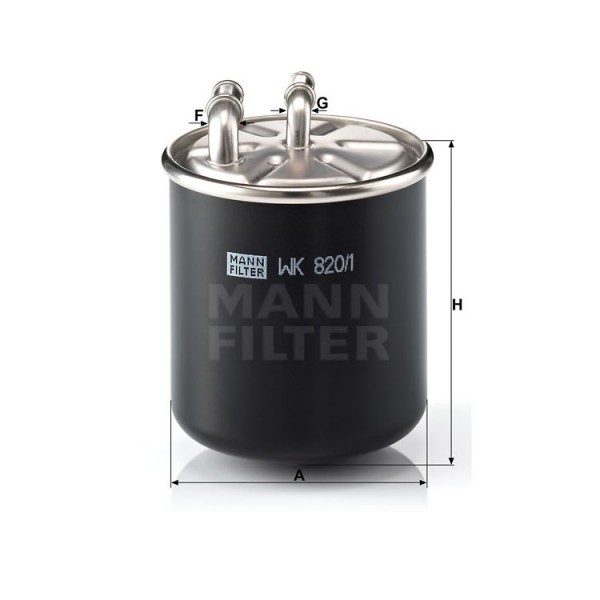 Φίλτρο Καυσίμου MANN WK 820/1